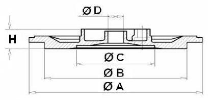 436040-0001 GT30 / GT32 / GT35 Turbocharger Back Plate for PERKINS Automotive