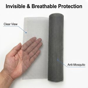 Premium Fiberglass Insect Screen Mesh Roll for Windows – Fly & Bug Proof, Bulk Wholesale, Custom Size Available