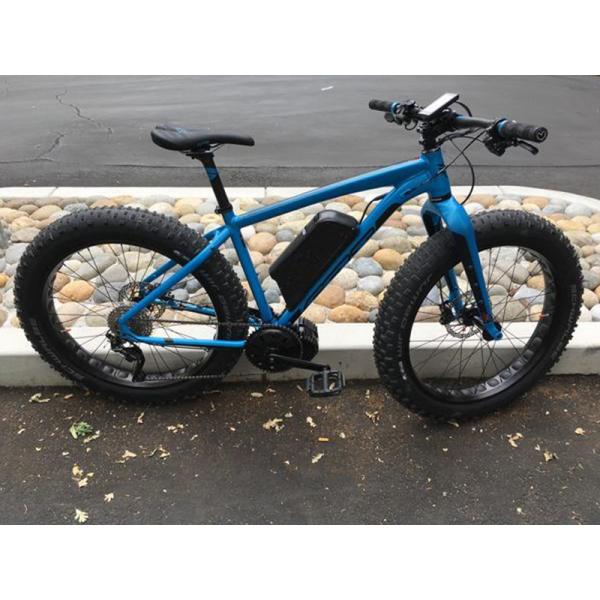 8fun 48v 750w Electric Bike Mid Motor 46Teeth Thumb Throttle