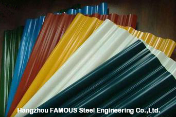 Galvalume Galvanized Prepainted Metal Roofing Sheets For Workshop AZ Z
