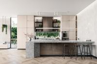 Compact 3 Pieces Kitchen Cabinet Pantry Units Full Set Of Cabinets
