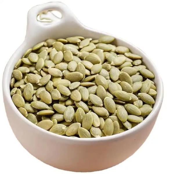 Sementes de abóbora de alta qualidade Sementes de abóbora branca de neve Processamento de amendoim cru Frutas secas Não OGM Amazon venda a quente