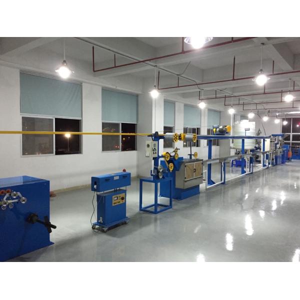 Plastic PVC Wire Cable Extrusion Lines 140kg/h Wire Making Machinery