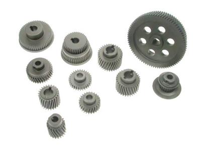 High Strength Sintered Steel Helical Gear With Black Coating