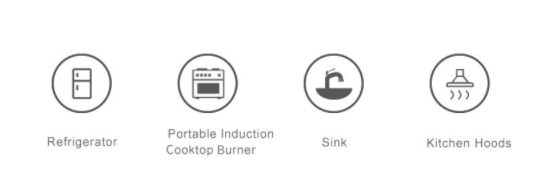 Трейлер каравана туриста ЭПА стандартный с задним варя холодильником кабины