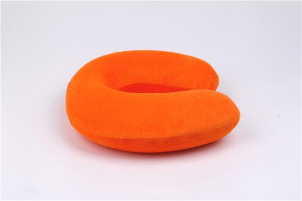 Home Travel Neck Pillow , Multi Color U Shape Memory Foam Pillow