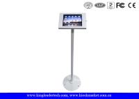 Clôture debout libre élégante de support de kiosque de sécurité d'iPad avec la base ronde