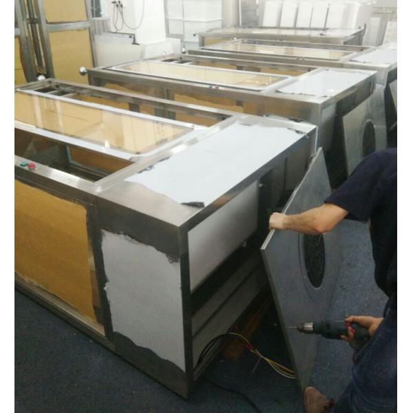 Classe de aço inoxidável 100 da mobília do laboratório do armário de armazenamento do vestuário do fluxo 304 laminar