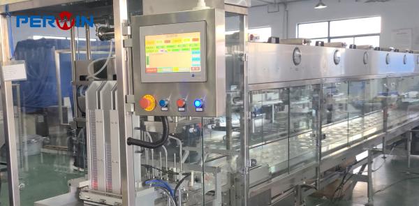 Máquina avançada de enchimento de placa de Petri com servo empilhamento integrado e placa de zona dupla