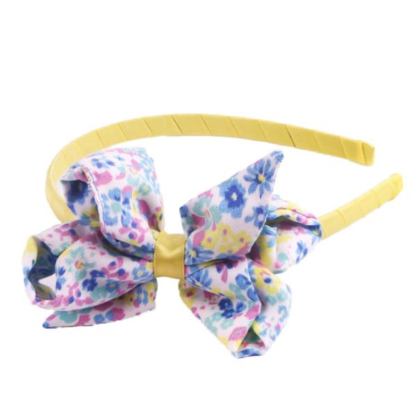 2019 Newest Design Fancy Polyester Hairbands for Children Alligator Clips Included