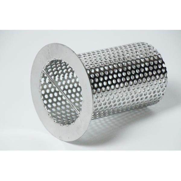 Tubo de filtro perforado de acero inoxidable 304 316L para filtración industrial