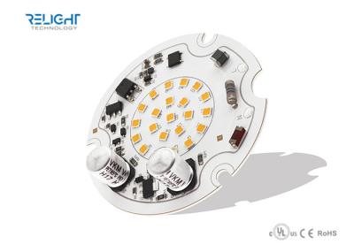 AC 120 V Flicker Free Round Module with 9 W CRI 90 and 95 Lm / W