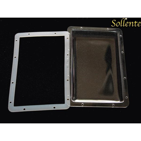 Transmittance Plastic Replacement Light Lens Cover For 40W LED High Bay Light