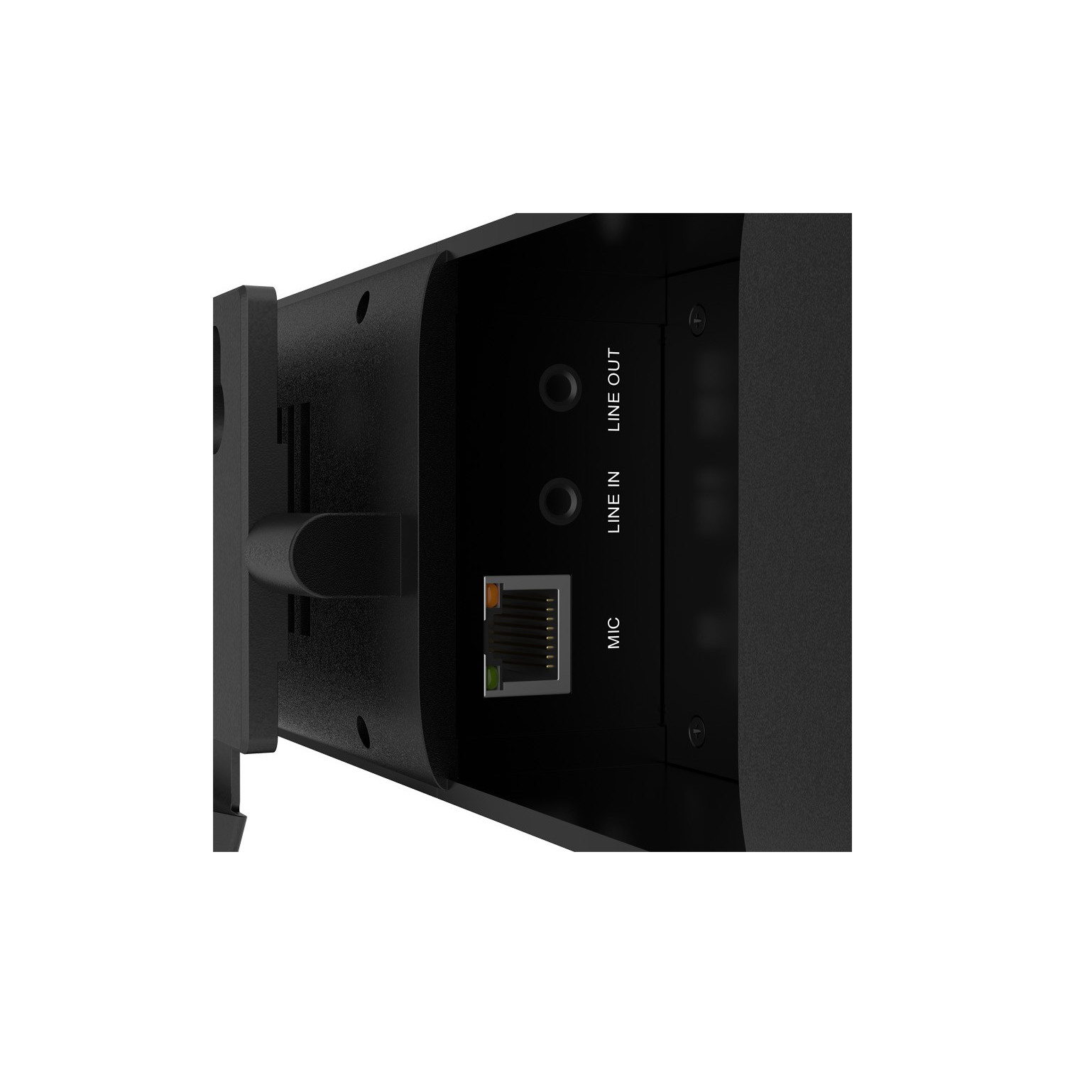 Black DP-M1300 USB 4K All-in-One AI Video Bar for Audio Video Conference Room Sound Bar