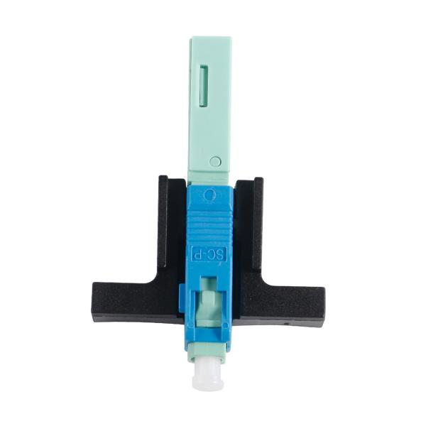 Conector do Sc da fibra ótica do conector de Ffiber do azul do CE ROHS 0.9mm 2.0mm 3.0mm