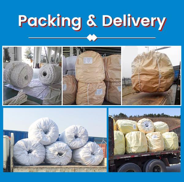 White Color 3 Strand Twisted Nylon Soft Rope 12mm Marine Packing Rope High Strength Polyamide Rope 16mm