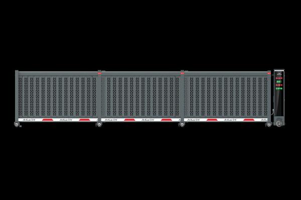Industrial Automatic Sliding Gate Opener Aluminum Alloy DC Motor Barrier Outdoor