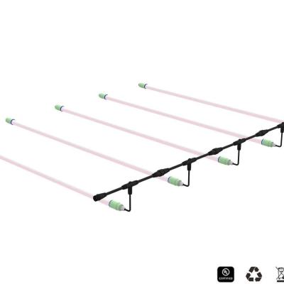 La culture hydroponique verticale d'intérieur LED élèvent les tubes 10W 20W de lumières