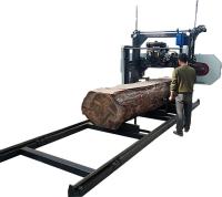 Molino de aserradero portátil de 40' MJ1000 con motor diesel para el procesamiento de madera en zonas remotas