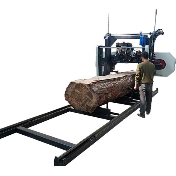 MJ1000 band saw horizontal wood cutting sawmill aserradero portatil, portable swing blade sawmill