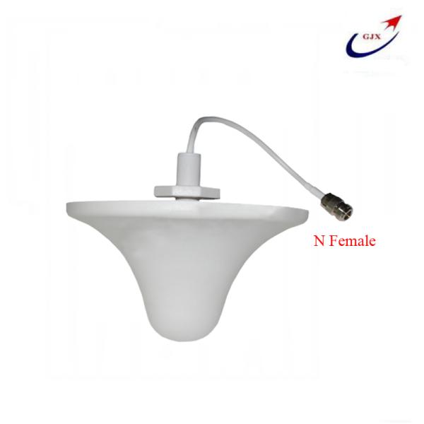 Indoor 5dBi 2.4GHz ABS White N Male Female Omni Directional Ceiling Antenna