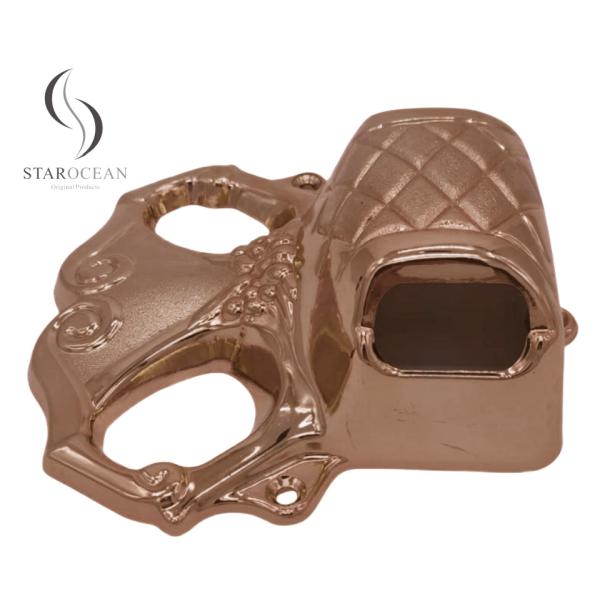 Bronze Plastic Coffin Corners, American Style Coffin Handles And Decorations 4# B