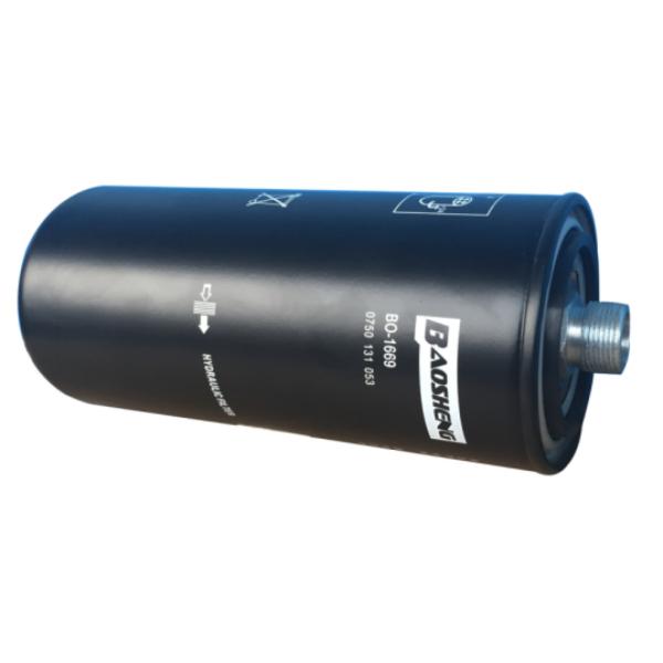 High Temperature Resistant Large Capacity Hydraulic Oil Filter HF6317 P550416 215mm Height Engine Protection