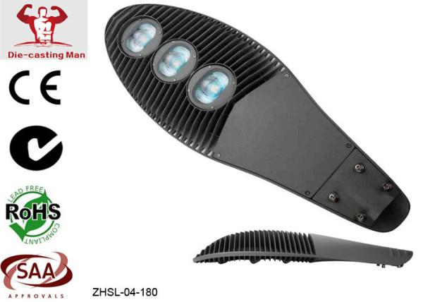 IP65 180W Outdoor Aluminum LED Street Lighting Fixtures 70 Ra 18900 Lm High Lumen