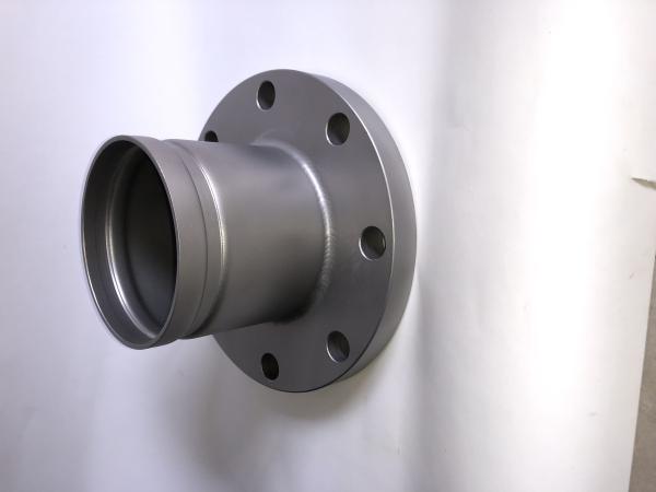 Round Hole Stainless Steel Flanges Groove Lock Pipe Fittings Easy To Dismantle