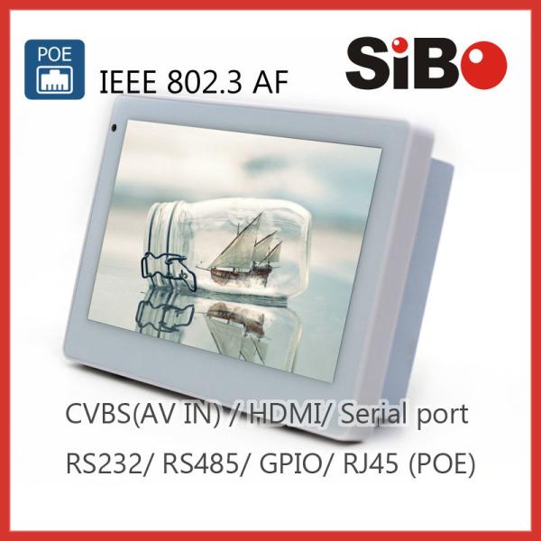 Q896 7 Wall Mount Android Tablet With Temperature And Humidity Sensor