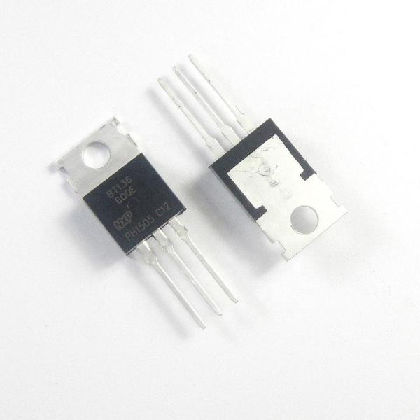 Transistor BT136 Triac BT136 Thyristor BT136 BT136-600D BT136-600E TO-220 Original and New