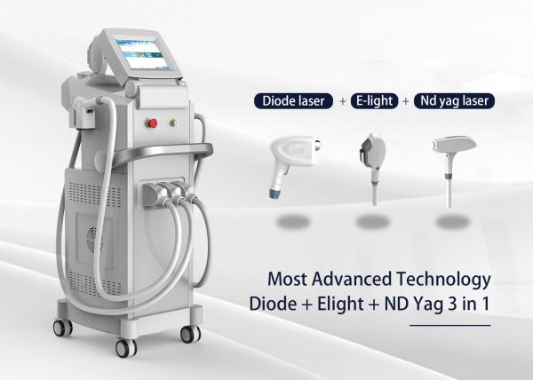 DPL3 Elight Rf Laser Machine Ipl Nd Yag Laser 3 In 1 Laser Independent Power Supply