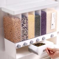 Capacidade de salvamento plástica do espaço do recipiente de armazenamento do cereal dos PP grande