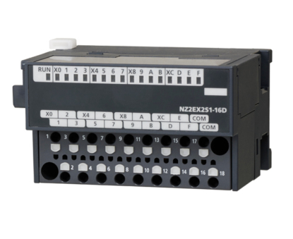 NZ2EX2S1-16D ,PLC CC-Link IE Field, additional DC, spring clamp terminal block in stock