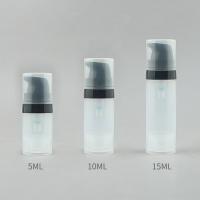Bouteille de pompe à air sans air en plastique recyclable moderne de 10 ml pour les soins de la peau