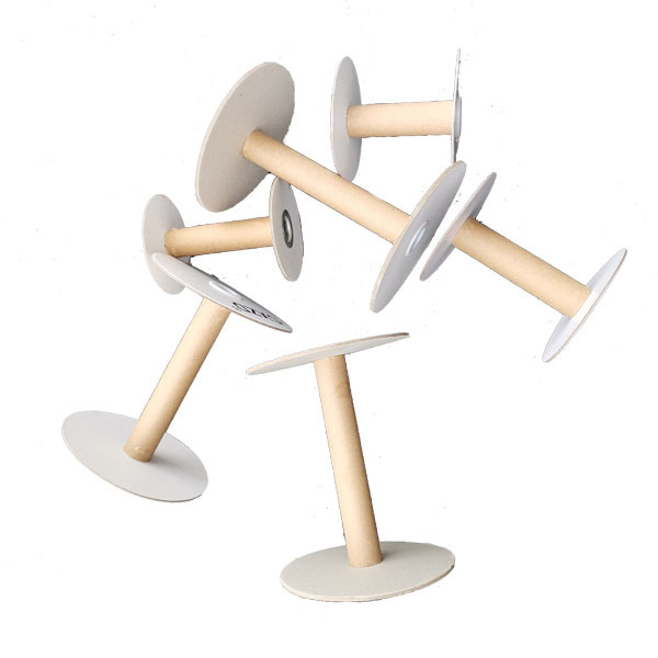 Anti-Curl Paper Wire Spool with UV Coating for Custom Order Wire and Cable Packaging