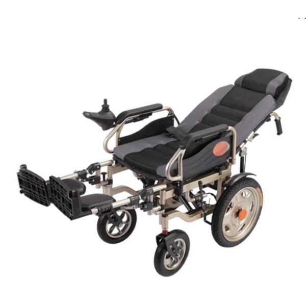 Collapsible Electric Lightweight Folding Wheelchair For Disabled 125x75