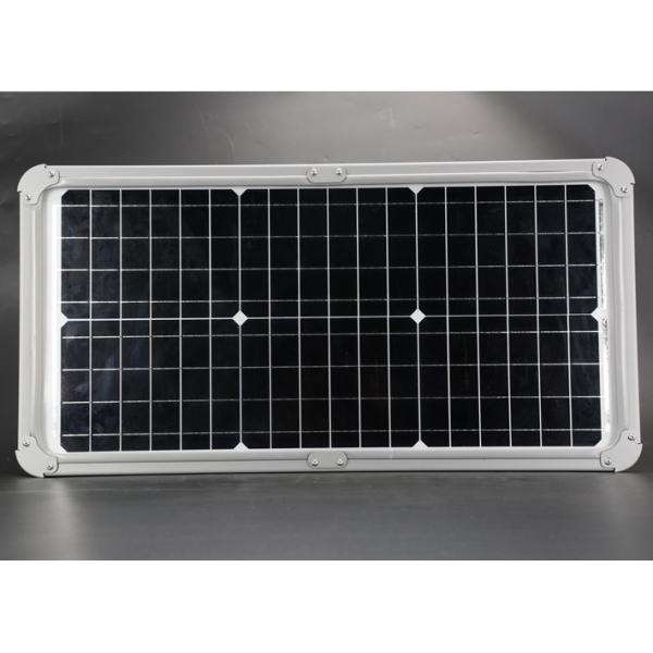Energy Saving Solar Led Street Lamp SMD5050 LED Chips Adjustable With Sensor Controlling