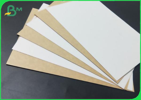 Wood Packing Box Material White with Brown Back Food Grade Kraft Paper