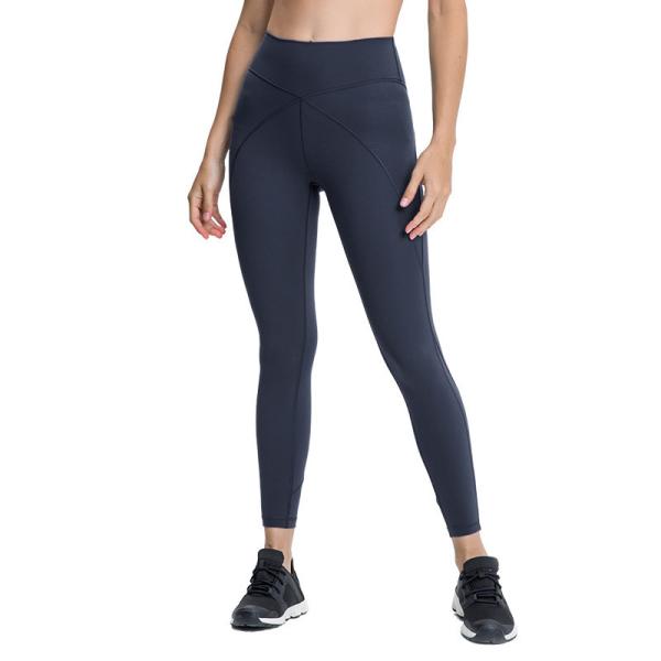 Women Buttery Soft XY Patchwork Workout Leggings Tights 220gsm Gym Fitness Tights