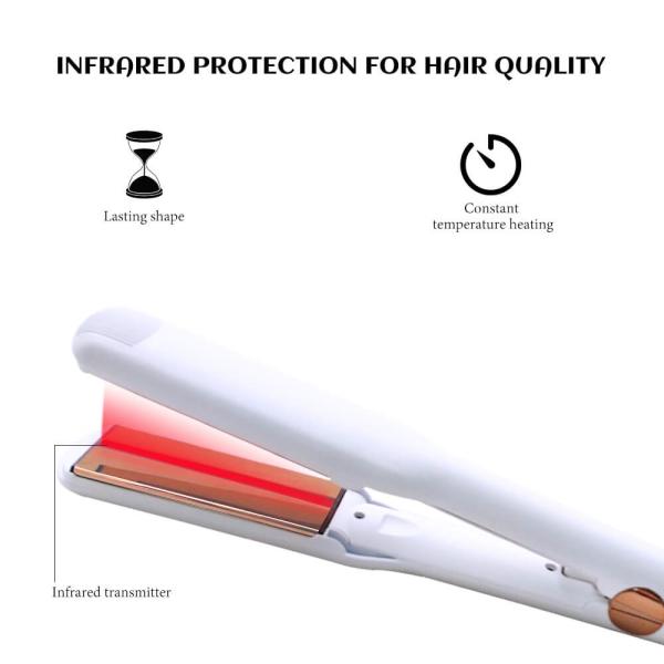 Operação fácil 1/8 ajustador sem corda recarregável do cabelo do LCD para o barbeiro