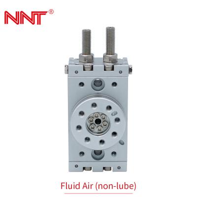 M5 x 0.8 Rotary Air Cylinder , Arbitrary Adjustment Small Pneumatic Cylinder