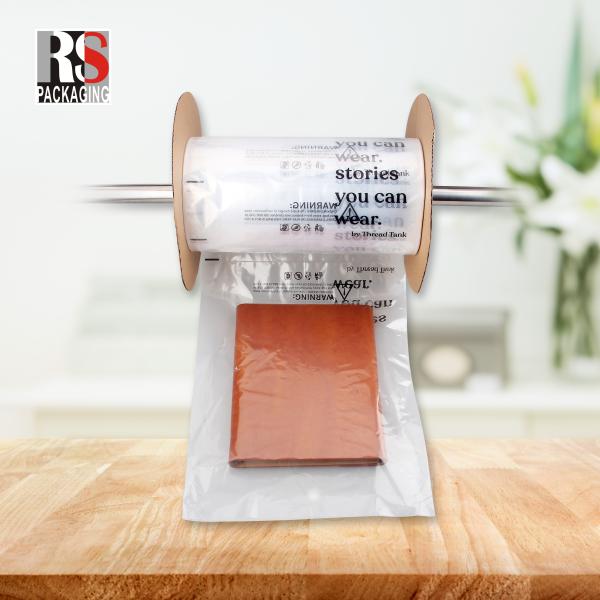 LDPE предварительно открытые полиэтиленовые пакеты с боковой коробкой на ролике для повышения эффективности автоматического упаковки