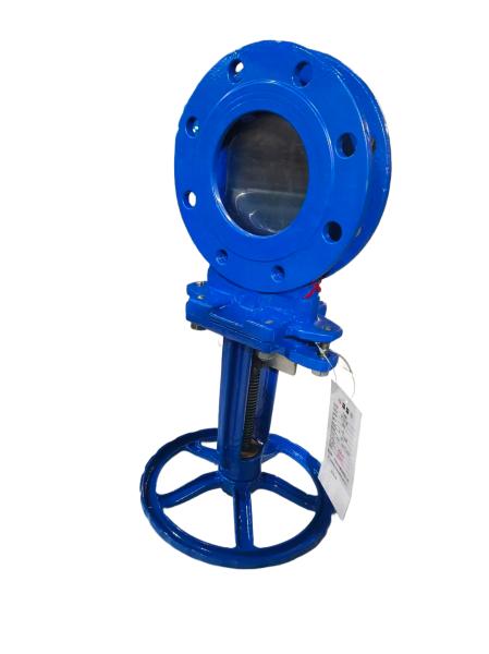 Knife Gate Valve for Demanding Environments and High-Pressure Applications Self-Cleaning Function