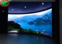 Affichage à LED flexible de location HD de la courbe P3.91 LED de la nouvelle technologie de mur d'étape visuelle polychrome d'intérieur d'écran