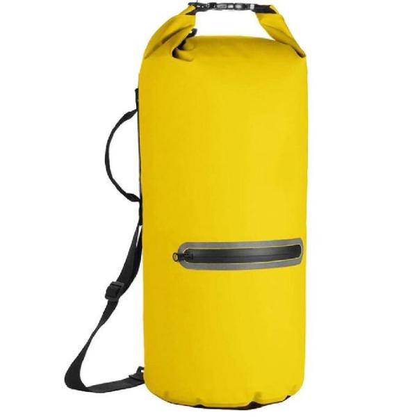 сумка кармана PVC 20L 500D застегнутая на молнию фронтом водоустойчивая сухая для гребли