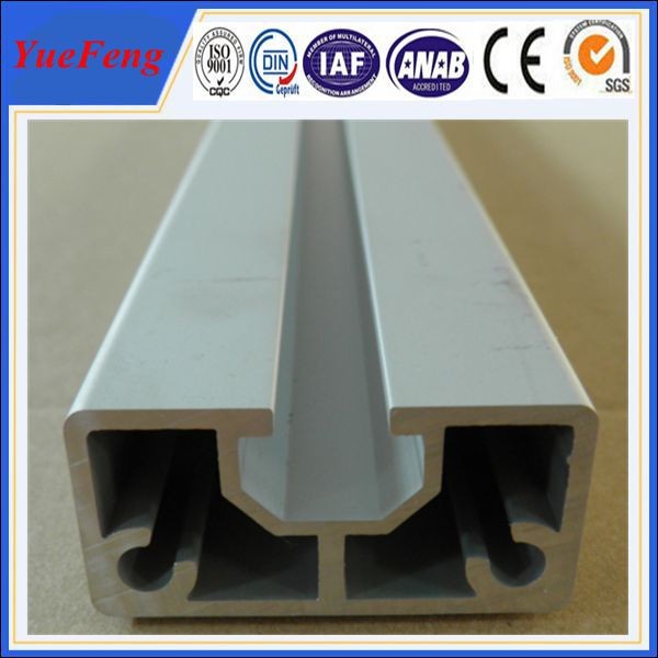 custom aluminum extrusions with natural anodizing, aluminum extrusion shapes