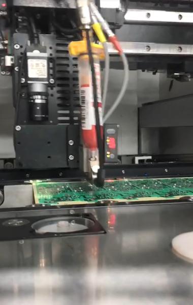 máquina da limpeza do bocal do diodo emissor de luz do PWB de 950mm*1320mm*1540mm 50~60Hz 500KG/colagem de SMT equipamento distribuidor do gel para dados