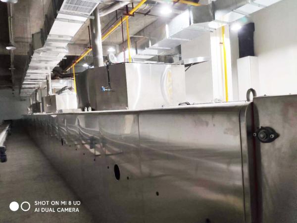 four tunnel hybride de boulangerie de pizza de moteur de 1500kg/M ABB