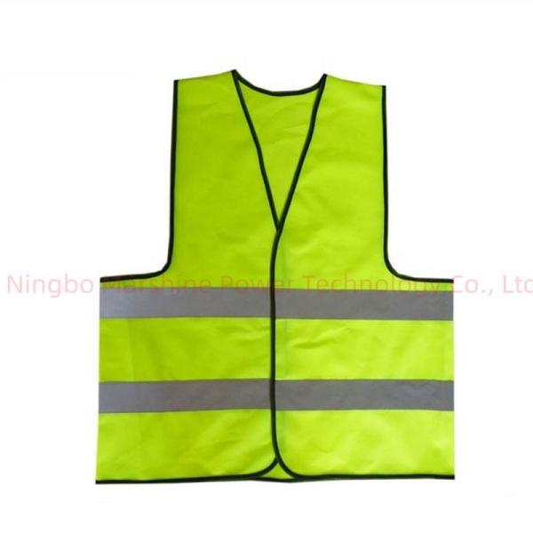 Poliéster Route Administration Vestido Refletor de Segurança Com Logotipo E Função Impermeável
